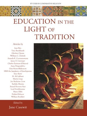 cover image of Education in the Light of Tradition